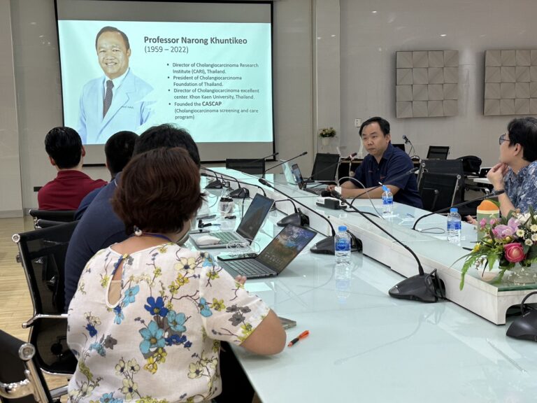 “สถาบันวิจัยมะเร็งท่อน้ำดี จับมือ รพ.มหาราชนครราชสีมา พัฒนาระบบการจัดการดูแล รักษา และติดตามผู้ป่วยมะเร็งท่อน้ำดีอย่างครบวงจร”