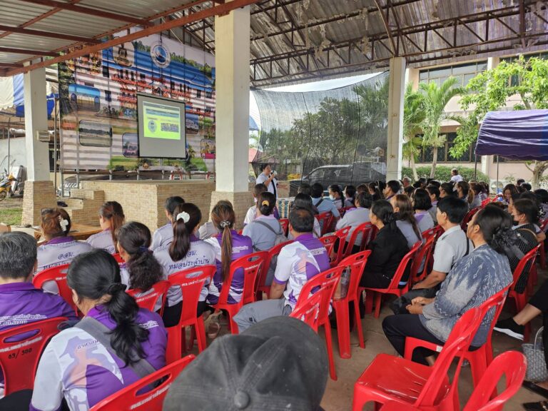 “Upskill  อสม.เมืองสกลนคร แกนนำส่งต่อความตระหนักรู้ในชุมชน และตรวจพยาธิใบไม้ตับด้วย OV ATK”